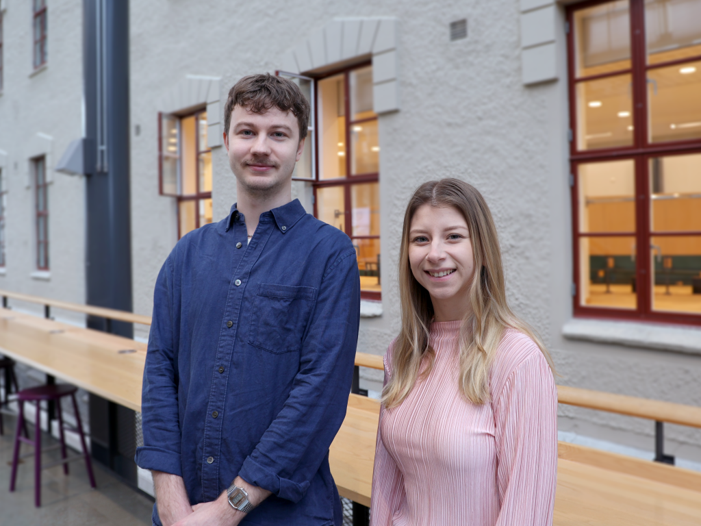 Emil Eriksson and Joanna Nyberg, Master students at Chalmers
